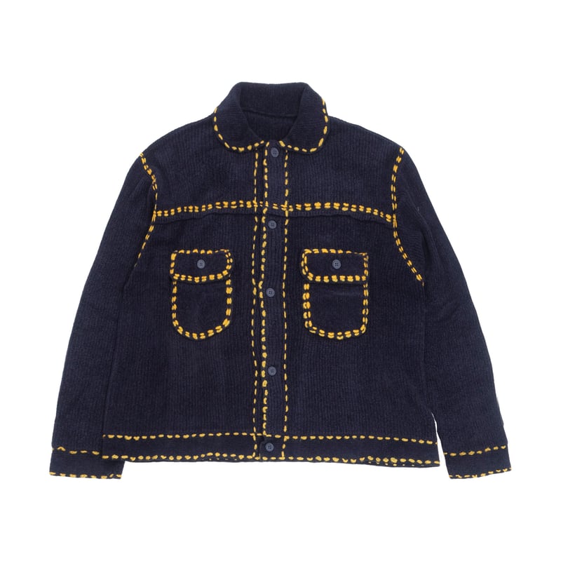 PHINGERIN〉PG1 KNIT NAVY | kuonbyrinq's STORE