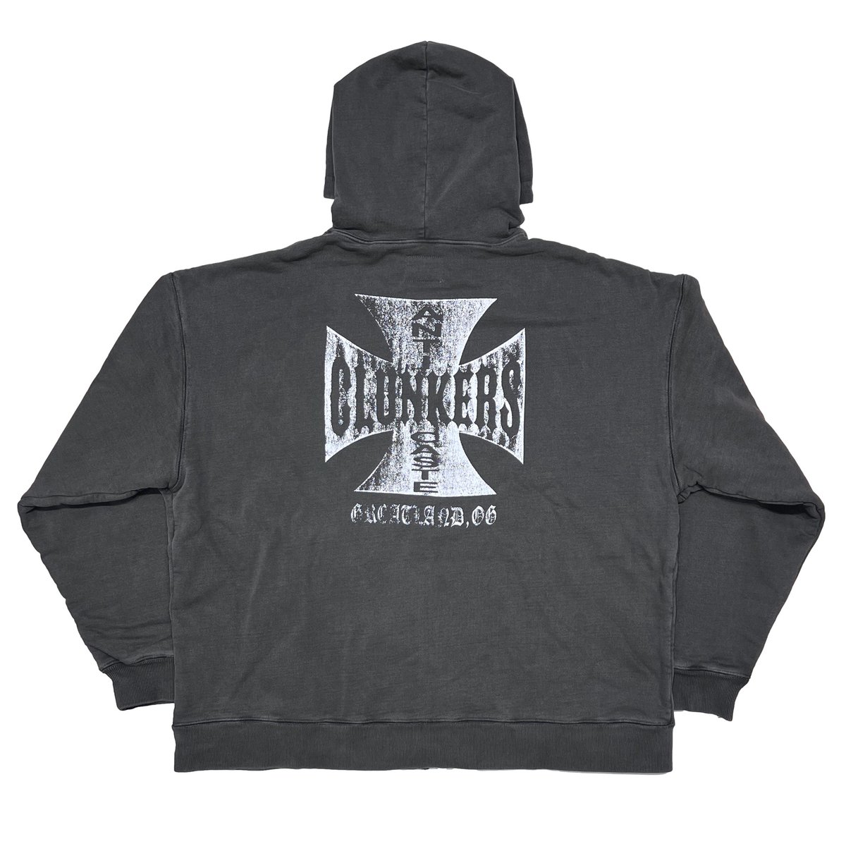 greatLAnd ORIGINAL CLUNKERS ZIP HOODIE / DOUBLE