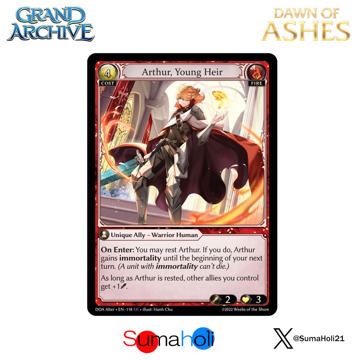 GA ARthur, Young Heir 四枚セット Arthur, Young Heir 4枚セット