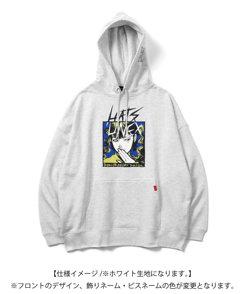 Hatsunex x SAWAMURAX “limited”コラボパーカー（WHITE） |