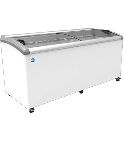 Amazon | 業務用(ジェーシーエム)JCM 冷凍ショーケース ラウンド扉 LED