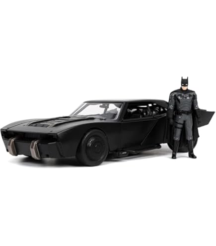 Amazon | JADA TOYS 1/32 バットマン バットモービル フィギア付き