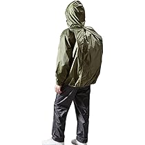 Amazon.co.jp: [THE ROOTS] レインスーツ リュック対応 上下セット