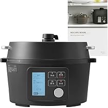 Amazon.co.jp: アイリスオーヤマ 電気圧力鍋 圧力鍋 4L 3~4人用 低温