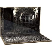 Amazon.co.jp: 箱庭技研 ジオラマシートDW F004 地下牢セットA : ホビー