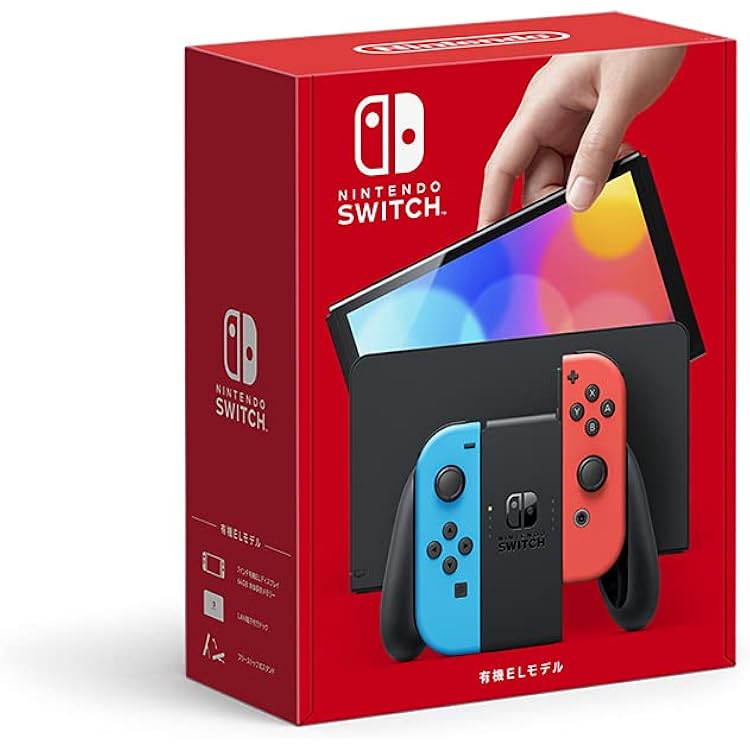 Amazon.co.jp: Nintendo Switch (Organic EL Model) Scarlet Violet