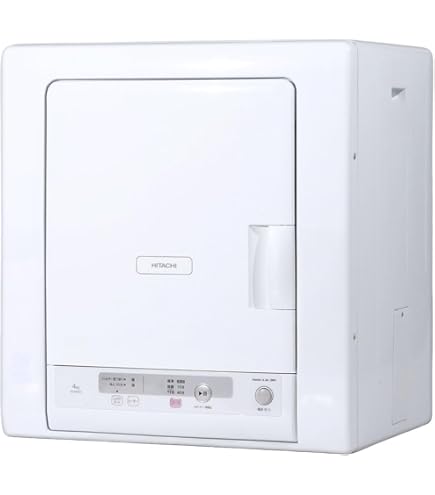 Amazon | パナソニック 6.0kg 電気衣類乾燥機(ホワイト) ホワイト NH