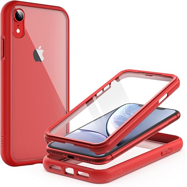 GUARD CASE iPhone XR 赤 ソフトケース 型番XR-18