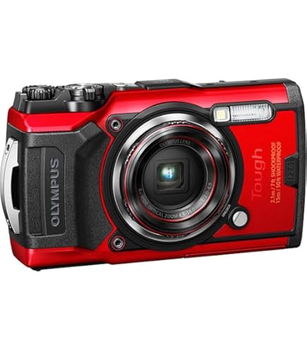 Amazon | OLYMPUS デジタルカメラ STYLUS TG-3 Tough レッド 1600万