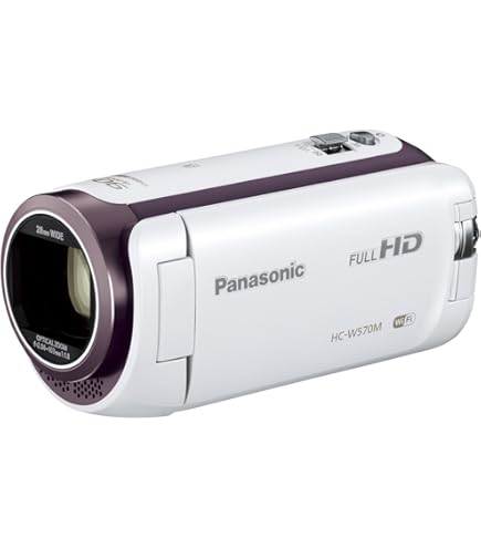 Amazon | 【整備済み品】 パナソニック HDビデオカメラ V360MS 16GB 高