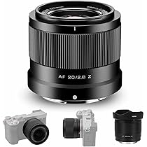 Amazon.co.jp: Viltrox 20mm F2.8 Z カメラレンズ フルサイズ対応 広角