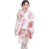 Amazon | [KYOETSU] [キョウエツ] 七五三 3歳 女の子 着物 セット 被布