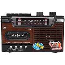 アンティーク1996年製☆レトロ ラジオカセットプレーヤー 赤クリーム