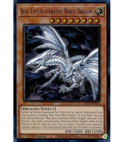 Amazon.co.jp: 遊戯王 英語版 Blue-Eyes White Dragon (LC01-EN004