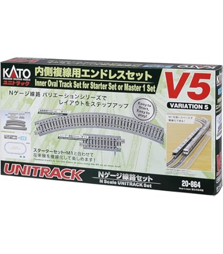 Amazon | KATO Nゲージ M1 エンドレス線路 基本セット マスター1 20