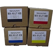 Amazon.co.jp: シャープ MX-61JT-BB/CB/MB/YB 4色セット 純正品