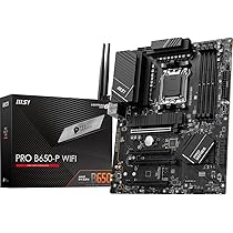 Amazon | MSI PRO B650-P WiFi ProSeries マザーボード (AMD AM5、ATX