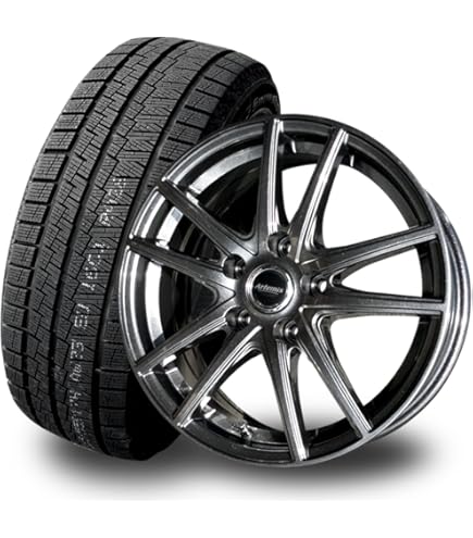 Amazon | 205/55R17 スタッドレスタイヤ&ホイール4本セット 新型90系
