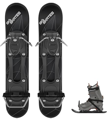 Amazon | スノーフィート - [ Snowfeet ] 雪用の小さな短いスキー