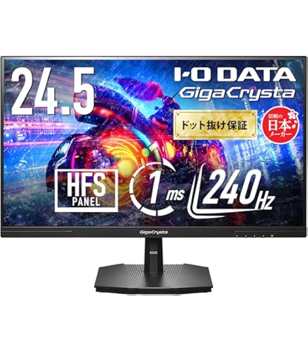 Amazon.co.jp: Acer ゲーミングモニター SigmaLine KG251QSbmiipx 24.5