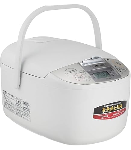 Amazon | パナソニック 炊飯器 1升 圧力IH式 Wおどり炊き ホワイト SR