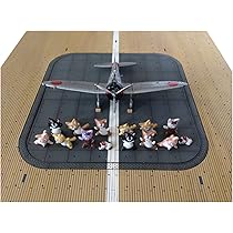 Amazon | スイート 1/144 九六艦戦 空母戦闘機隊の飛行甲板セット