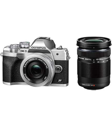 Amazon.co.jp: OLYMPUS ミラーレス一眼 OM-D E-M10 MarkIII EZダブル