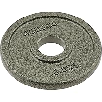 Amazon | IVANKO(イヴァンコ) ラバープレート 0.5kg ブラック ウェイト