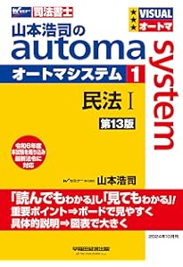 司法書士 山本浩司のautoma system オートマ過去問 (1) 民法(1) 2024