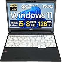 Amazon.co.jp: 【整備済み品】富士通 ノートパソコン A577/15.6型 フル