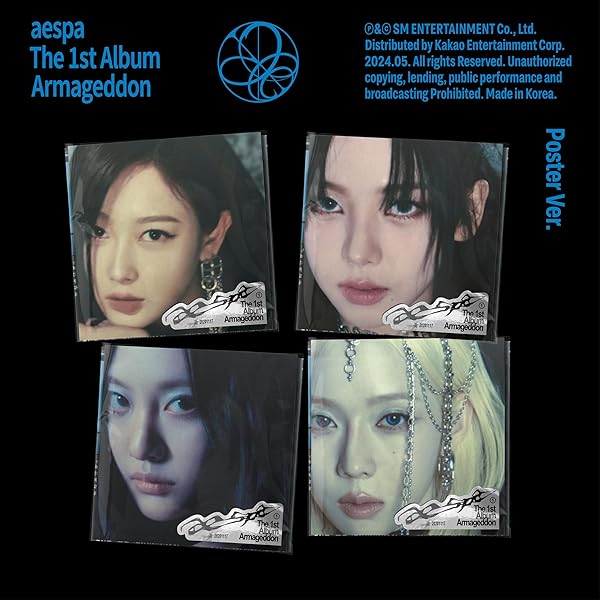 Amazon.co.jp: aespa (エスパ) - 1集 「Armageddon」 LP Ver. [Black