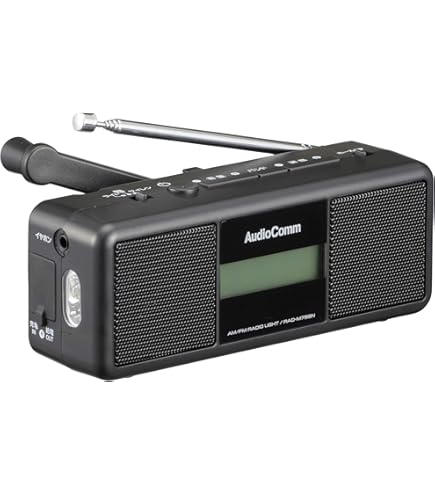 Amazon.co.jp: SONY 手回し充電FM/AMポータブルラジオ B03 シルバー