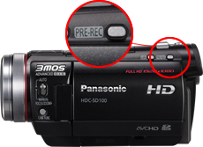 Panasonic HDC-SD100 Flash Memory High Definition Camcorder with