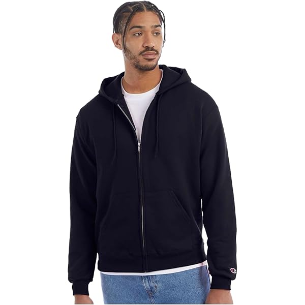 EcoSmart Full-Zip Sweatshirt by Champion at Amazon Men's Clothing