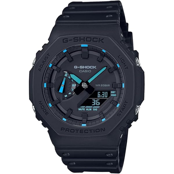 Amazon.com: Casio G-Shock GA-2100 Series Analog-Digital Black