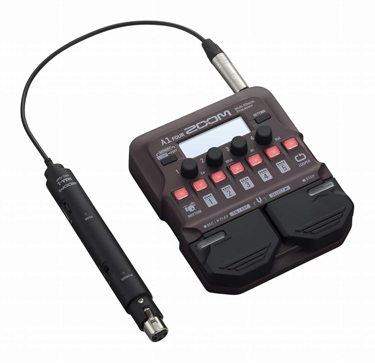ZOOM A1 FOUR - アコースティック楽器全般に対応するコンパクトな