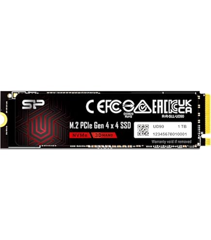Amazon.com: Silicon Power 1TB - NVMe M.2 PCIe Gen3x4 2280 SSD