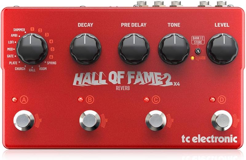 TC Electronic HALL OF FAME 2 X4 REVERB - 名作リバーブ「Hall Of