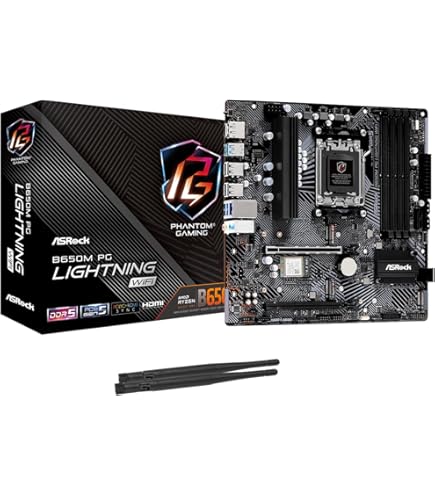 Amazon.com: ASRock B650M PG Riptide AMD Ryzen 7000 Series