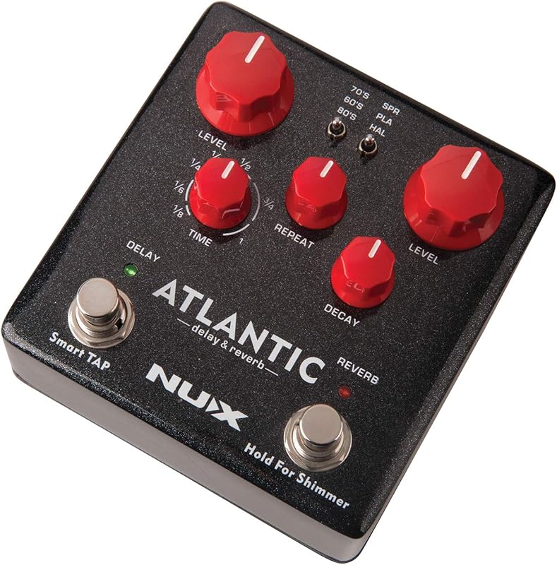 NUX Atlantic Delay ＆ Reverb - クラシックなディレイとリバーブを