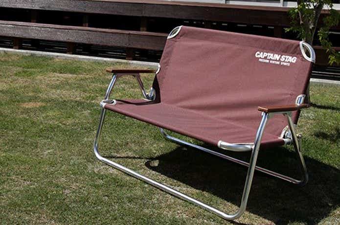 鹿ベンチにカモフラ柄が追加！キャプスタ「キャンプアウト」シリーズに