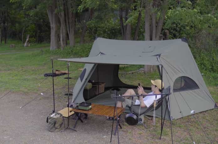 この値段でこの広さ!?】ソロ〜デュオキャンプにちょうど良い「ワン
