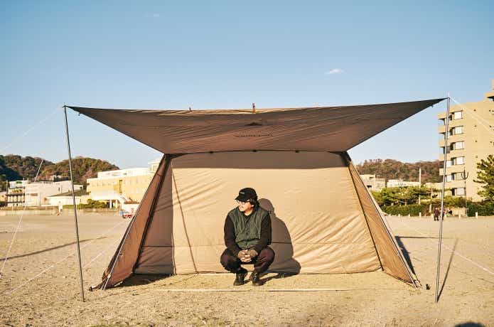 モンベル新作「マルチシェード」はソロならMサイズもいいぞ！自由自在