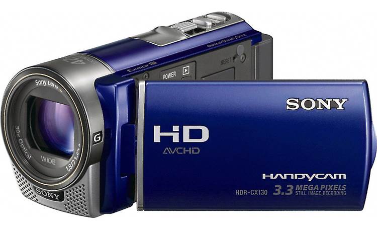 Sony Handycam® HDR-CX130 (Black) High-definition camcorder (Black