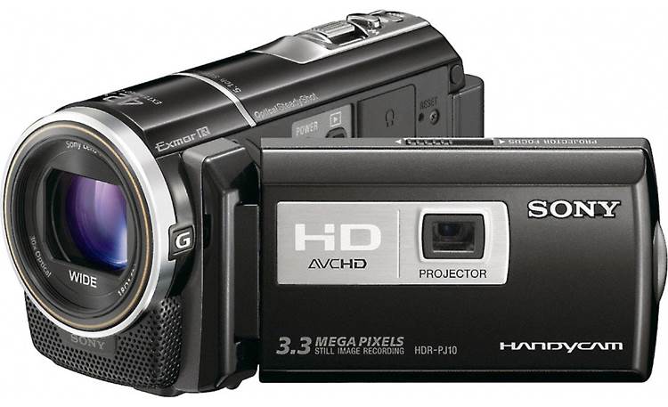 Sony Handycam® HDR-PJ10 HD camcorder with 16GB flash memory and