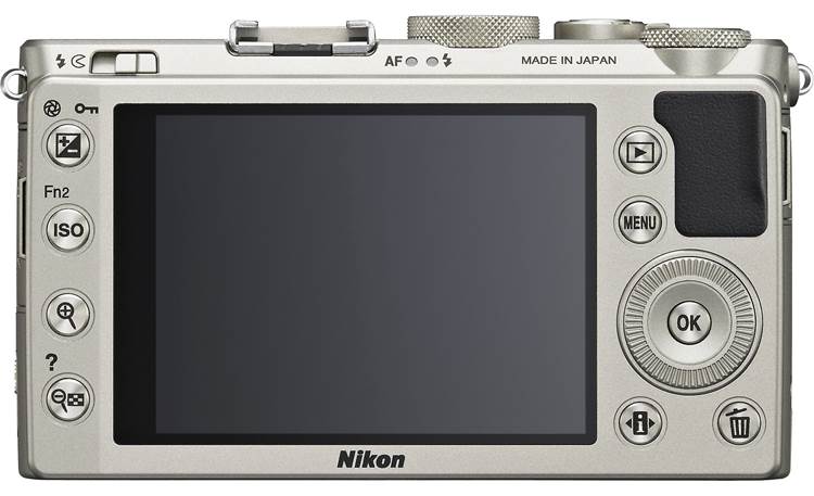 Nikon Coolpix A (Silver) 16.2-megapixel digital camera with fixed