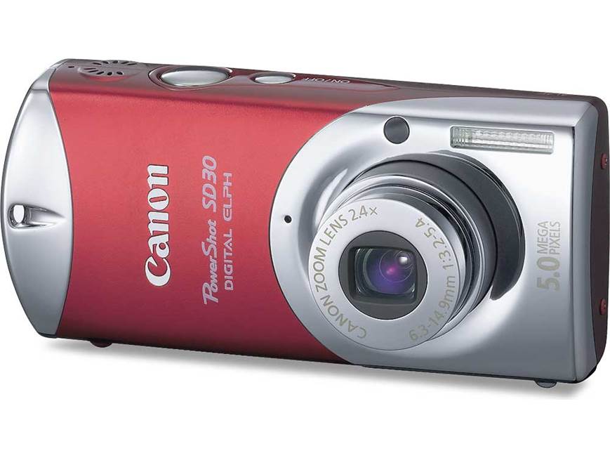 Canon PowerShot SD30 (Black) 5-megapixel digital camera (Black) at