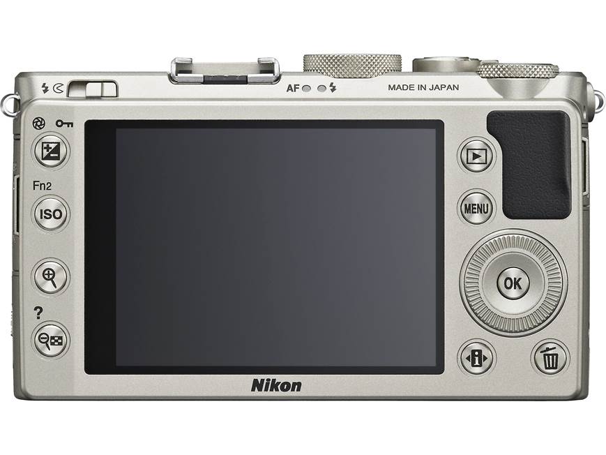 Nikon Coolpix A (Silver) 16.2-megapixel digital camera with fixed