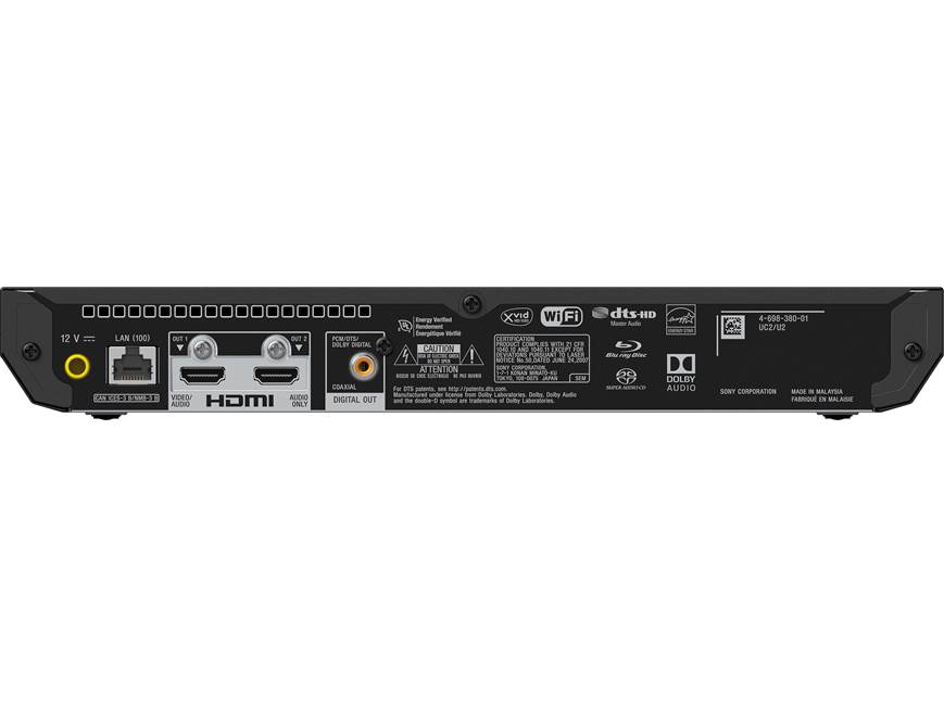 Sony UBP-X700 4K Ultra HD Blu-ray player with Wi-Fi® at Crutchfield