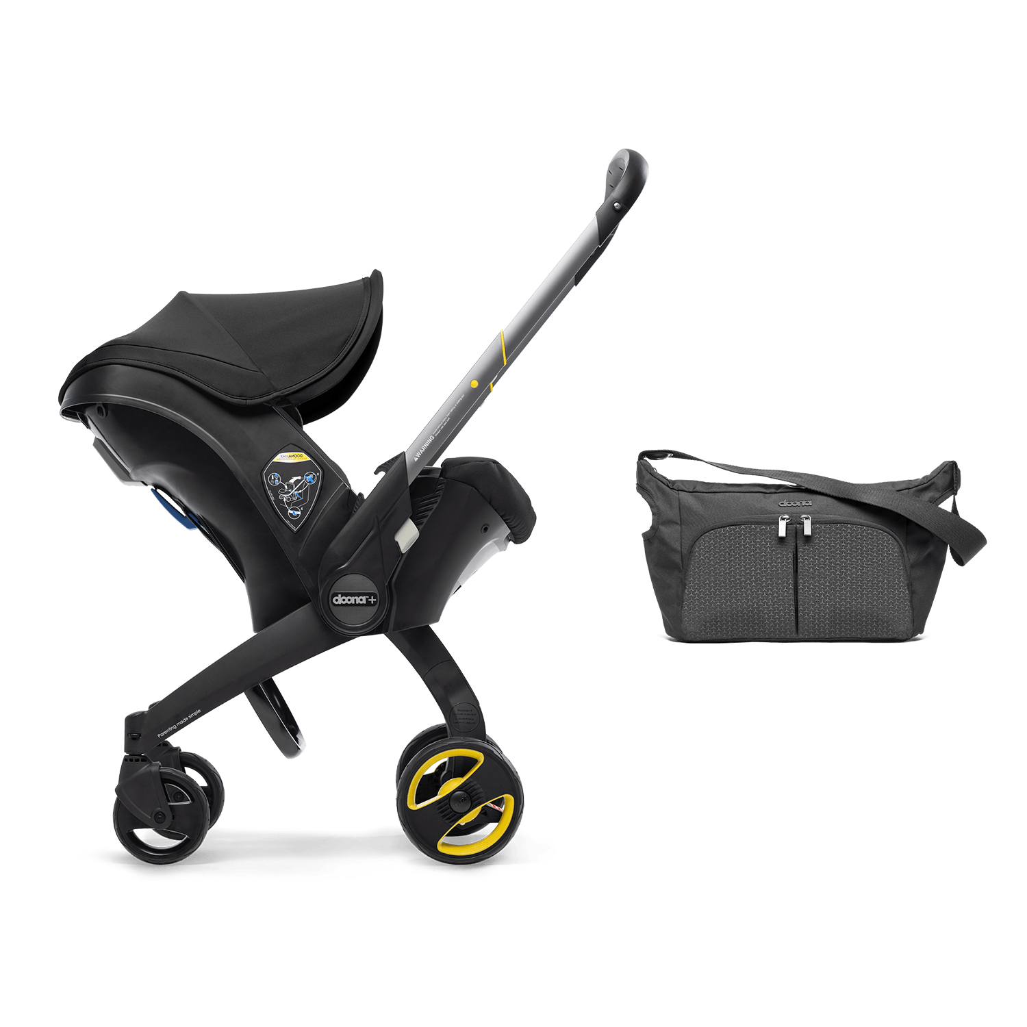 Doona Car Seat & Stroller Essentials Bundle - Nitro Black | Doona™
